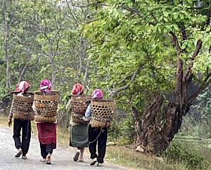 Tribal Women Gathering by Asienreisender